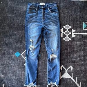 Super skinny ankle high rise 26 short